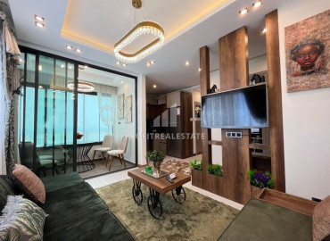 Элегантная квартира с одной спальней, 55м², в новом комплексе с бассейном в центре Мерсина, Енишехир ID-12184 фото-10