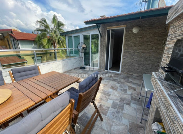 Furnished duplex apartment 2+1, 120 m2, with access to the garden, 300 meters from the sea in Konakli, Alanya ID-12183 фото-19