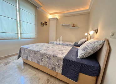 Elegant furnished apartment 2 + 1, 110 m2, with a separate kitchen, in Cikcilli, Alanya ID-12187 фото-10