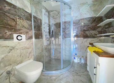 Comfortable apartment 4 + 1, 200m², original layout with private sauna and hammam in Akdeniz, Mezitli district ID-12188 фото-10