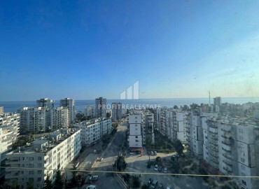 View furnished apartment 2 + 1, 120m², on a high floor in a residence with facilities 300m from the sea in Tej, Mersin ID-12219 фото-3