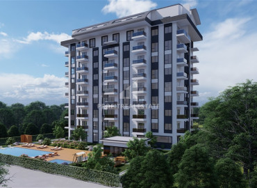 A new investment project at an attractive price in installments, in a residence with developed facilities in the Payallar area, Alanya, 51-155m2 ID-10923 фото-2