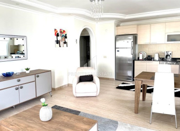 Furnished apartment 2 + 1, in a cozy residential residence with rich facilities, Cikcilli, Alanya, 120 m2 ID-12222 фото-8