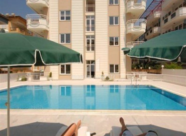 Ready to move in one bedroom apartment, just 300 meters from the beach, in Oba, Alanya ID-12223 фото-1