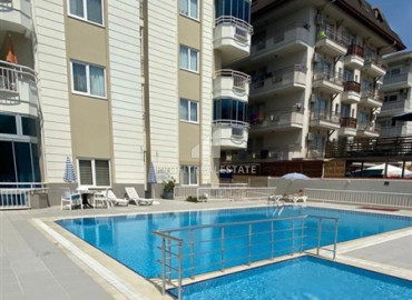 Ready to move in one bedroom apartment, just 300 meters from the beach, in Oba, Alanya ID-12223 фото-16