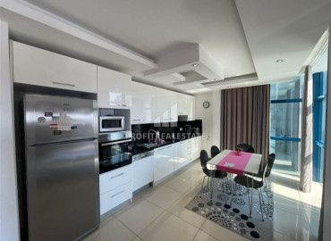 Stylish furnished apartment 2 + 1, 115 m2, in a residence with extensive facilities in Cikcilli, Alanya ID-12244 фото-19