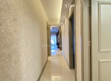 Дизайнерская четырехкомнатная квартира, 140м², в новом комплексе в микрорайоне Акдениз, района Мезитли. ID-12248 фото-19