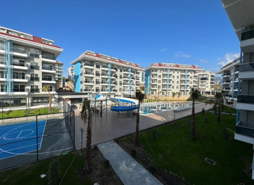 Новая квартира с одной спальней, 50м², в элитном комплексе в 300 метрах от моря в районе Кестель ID-12249 фото-9