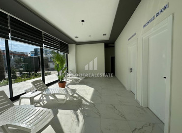 Новая квартира с одной спальней, 50м², в элитном комплексе в 300 метрах от моря в районе Кестель ID-12249 фото-12