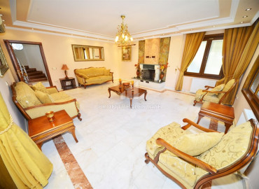 Spacious villa 4 + 2, with a fireplace, furniture and appliances, in Kestel, Alanya, 300 m2 ID-12254 фото-4