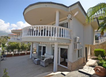 Cozy furnished villa 3+1, 190m². with stunning views in the area of Alanya - Kargicak, 3500m from the sea ID-12256 фото-2