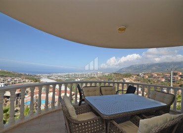 Cozy furnished villa 3+1, 190m². with stunning views in the area of Alanya - Kargicak, 3500m from the sea ID-12256 фото-20