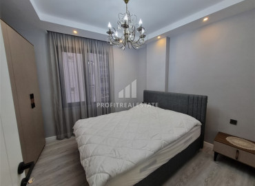 Furnished one-bedroom apartment in a new residence, 200 meters from the sea, Tosmur, Alanya, 55 m2 ID-12266 фото-6