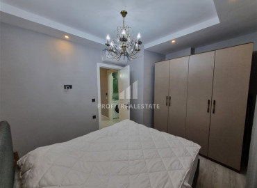 Furnished one-bedroom apartment in a new residence, 200 meters from the sea, Tosmur, Alanya, 55 m2 ID-12266 фото-7