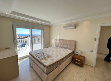 Cozy furnished villa 250 m2 in a classic style with two bedrooms, a jacuzzi and a sea view in Alanya ID-12277 фото-8