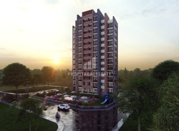 Двухкомнатные квартиры, 55м², в комплексе с хорошей инфраструктурой на начальном этапе строительства в Томюк, Эрдемли ID-12281 фото-15