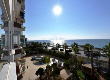 Designer two bedroom apartment with a sea view, in a residence on the first coastline, Tosmur, Alanya ID-12303 фото-3