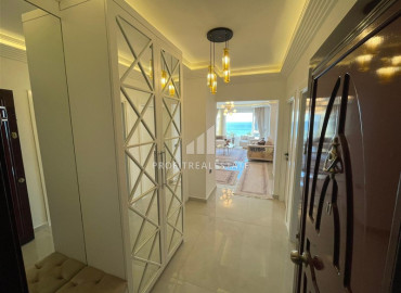 Designer two bedroom apartment with a sea view, in a residence on the first coastline, Tosmur, Alanya ID-12303 фото-8