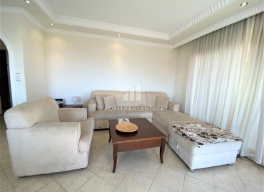 Furnished four-bedroom penthouse with panoramic sea views in Alanya ID-12312 фото-5