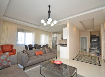 Luxury furnished penthouse 4 + 1, 205m², in a residence with good facilities near the sea in Kargicak ID-12318 фото-2