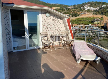View duplex with two bedrooms in a comfortable residence in Cikcilli, Alanya, 140 m2 ID-12324 фото-20