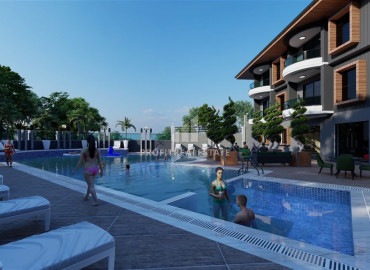 New attractive investment project with installment facilities in Incekum, Alanya, 61-180 m2 ID-12331 фото-5