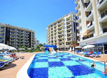 Apartment 1 + 1, with furniture and appliances, in a luxury residence, in Avsallar, Alanya, 60 m2 ID-12345 фото-1