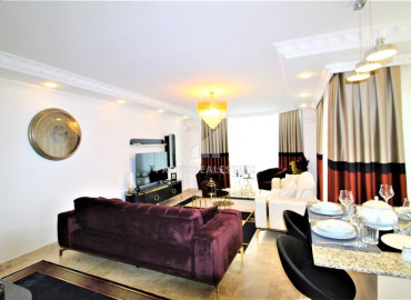 Трехкомнатная квартира, 120м², с потрясающим видом, в комфортабельном комплексе, в Джикджилли, Алания ID-12356 фото-4