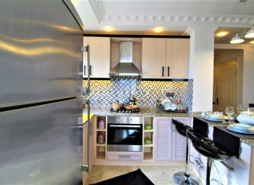 Трехкомнатная квартира, 120м², с потрясающим видом, в комфортабельном комплексе, в Джикджилли, Алания ID-12356 фото-8