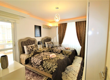 Трехкомнатная квартира, 120м², с потрясающим видом, в комфортабельном комплексе, в Джикджилли, Алания ID-12356 фото-13