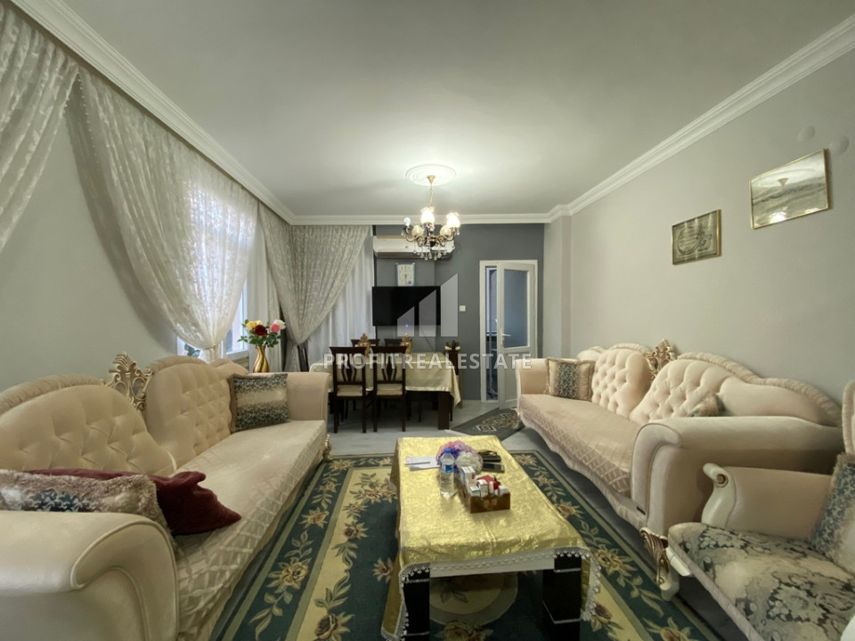 Апартаменты с двумя спальнями, 115м² в 300м от моря в Мерсине, район Томюк по привлекательной цене ID-12357 фото-1