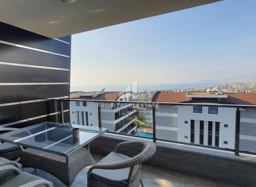 View duplex 2 + 1, ready to move in, in an elite residential residence, Kargicak, Alanya, 120 m2 ID-12364 фото-14