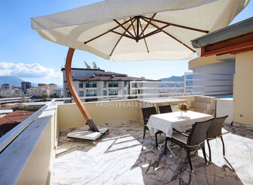 Elegant five-room duplex in the center of Alanya, with gorgeous views, 180 m2 ID-12365 фото-13