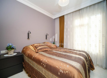 Furnished two bedroom apartment in a house with a pool, Alanya center, 100 m2 ID-12368 фото-9