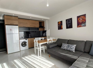 Новая двухкомнатная квартира, со стильной мебелью, в районе Оба, Аланья, 55 м2 ID-12370 фото-3