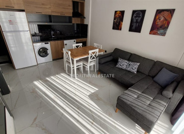 Новая двухкомнатная квартира, со стильной мебелью, в районе Оба, Аланья, 55 м2 ID-12370 фото-7