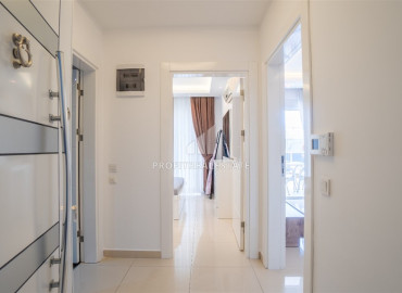 Furnished one-bedroom apartment, 60m², in the heart of Alanya in a modern building with facilities ID-12375 фото-6