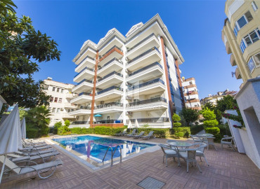 Furnished one bedroom apartment, in a residential residence with facilities, Alanya center, 60 m2 ID-12382 фото-1