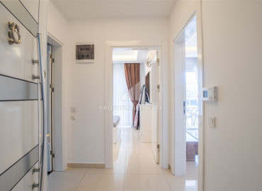 Furnished one bedroom apartment, in a residential residence with facilities, Alanya center, 60 m2 ID-12382 фото-2