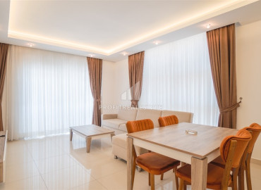 Furnished one bedroom apartment, in a residential residence with facilities, Alanya center, 60 m2 ID-12382 фото-3