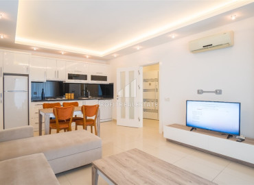 Furnished one bedroom apartment, in a residential residence with facilities, Alanya center, 60 m2 ID-12382 фото-5