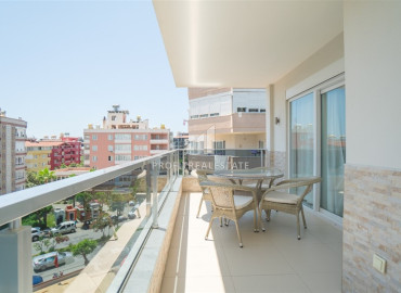 Furnished one bedroom apartment, in a residential residence with facilities, Alanya center, 60 m2 ID-12382 фото-9