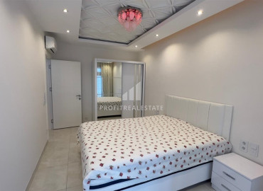 Меблированная квартира 1+1, на первой береговой линии, с застекленным балконом и теплыми полами, в центре  Махмутлара, Аланья ID-12391 фото-10