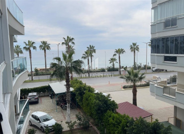 Меблированная квартира 1+1, на первой береговой линии, с застекленным балконом и теплыми полами, в центре  Махмутлара, Аланья ID-12391 фото-11