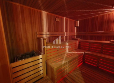 Меблированная квартира 1+1, на первой береговой линии, с застекленным балконом и теплыми полами, в центре  Махмутлара, Аланья ID-12391 фото-18