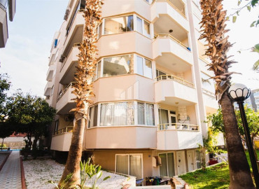 Two bedroom apartment 100 m2, unfurnished, with a kitchen, 450 meters from the sea in the center of Alanya ID-12395 фото-1