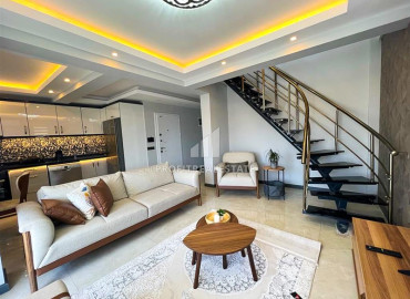 Luxury four-bedroom penthouse, 180m², in a new residence in the center of Alanya, 250 meters from the sea ID-12401 фото-2