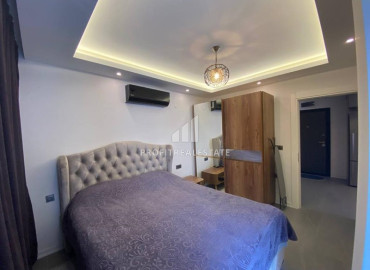 Квартира на аренду 1+1, 55м², в новой резиденции с бассейном в 150м от пляжа Клеопатры, Алания ID-12406 фото-9