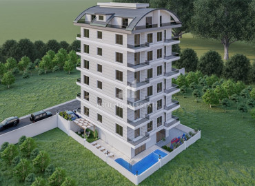Attractive investment project at an affordable price, in installments, 450 meters from the sea in Mahmutlar, Alanya, 48-91 m2 ID-12412 фото-4