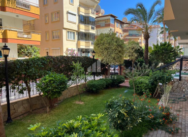 Ready to move in two bedroom apartment 116 m2, with private access to the garden, 300 meters from the sea in Oba, Alanya ID-12414 фото-10
